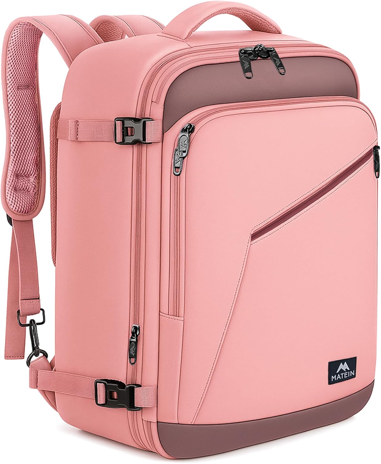 MATEIN Pink Travel Backpack for Women